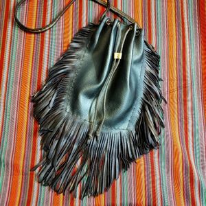 Handbag, hand stitched, American made.